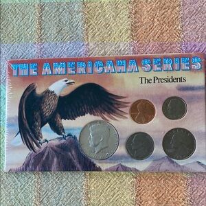 Coin Set Americana The Presidents 1969 Collectible Vintage